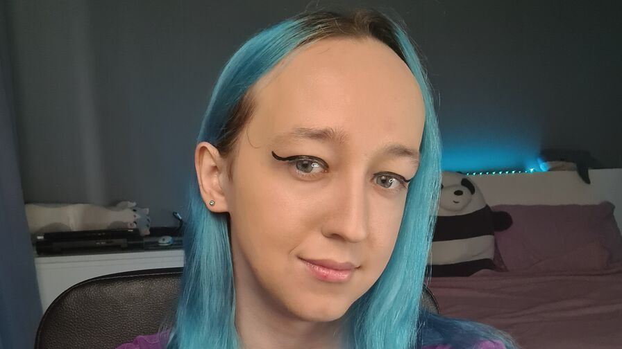 TrixySky live trans cam model photo
